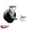 Service Caster 6 Inch Glass Filled Nylon Caster with Roller Bearing and Brake/Swivel Lock SCC SCC-30CS620-GFNR-TLB-BSL - alternate 6
